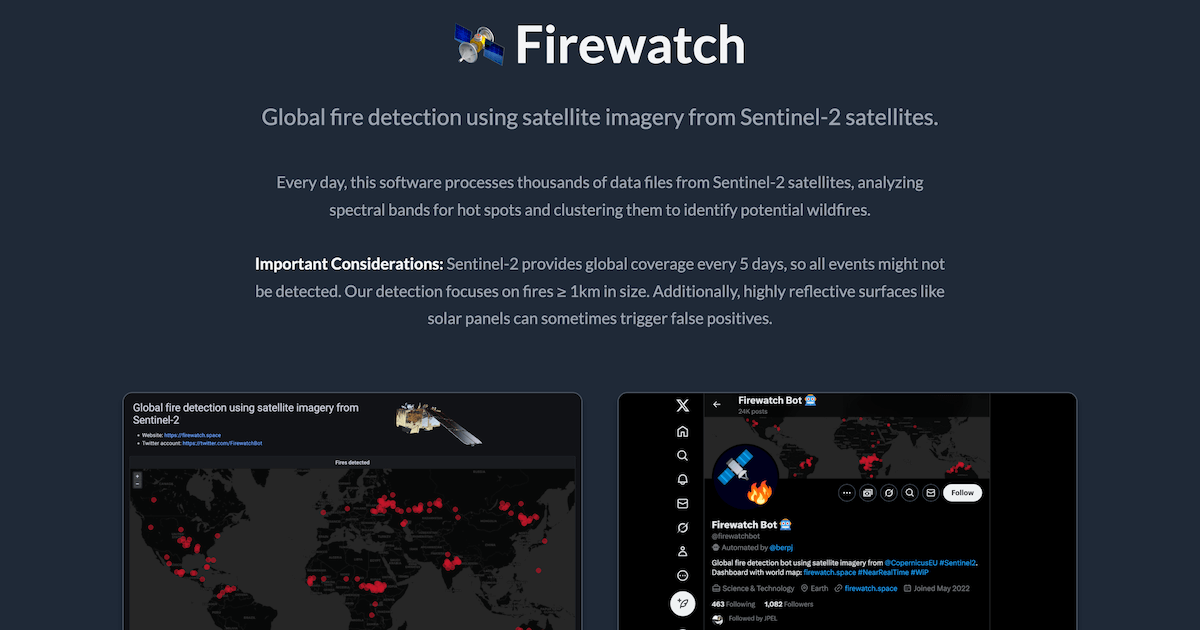 FireWatch - Global Fire Detection